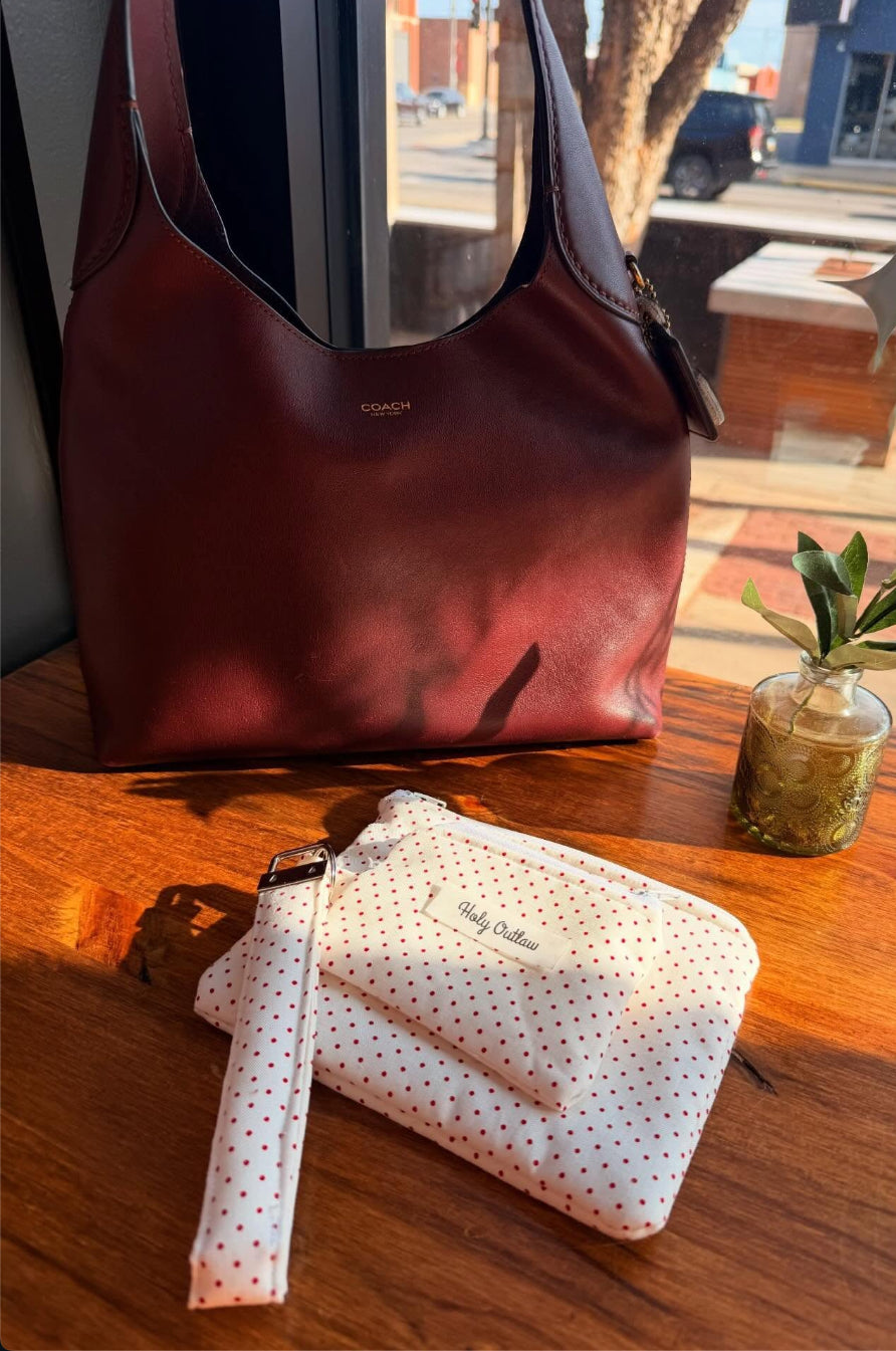 Mini Pouch With Keychain
