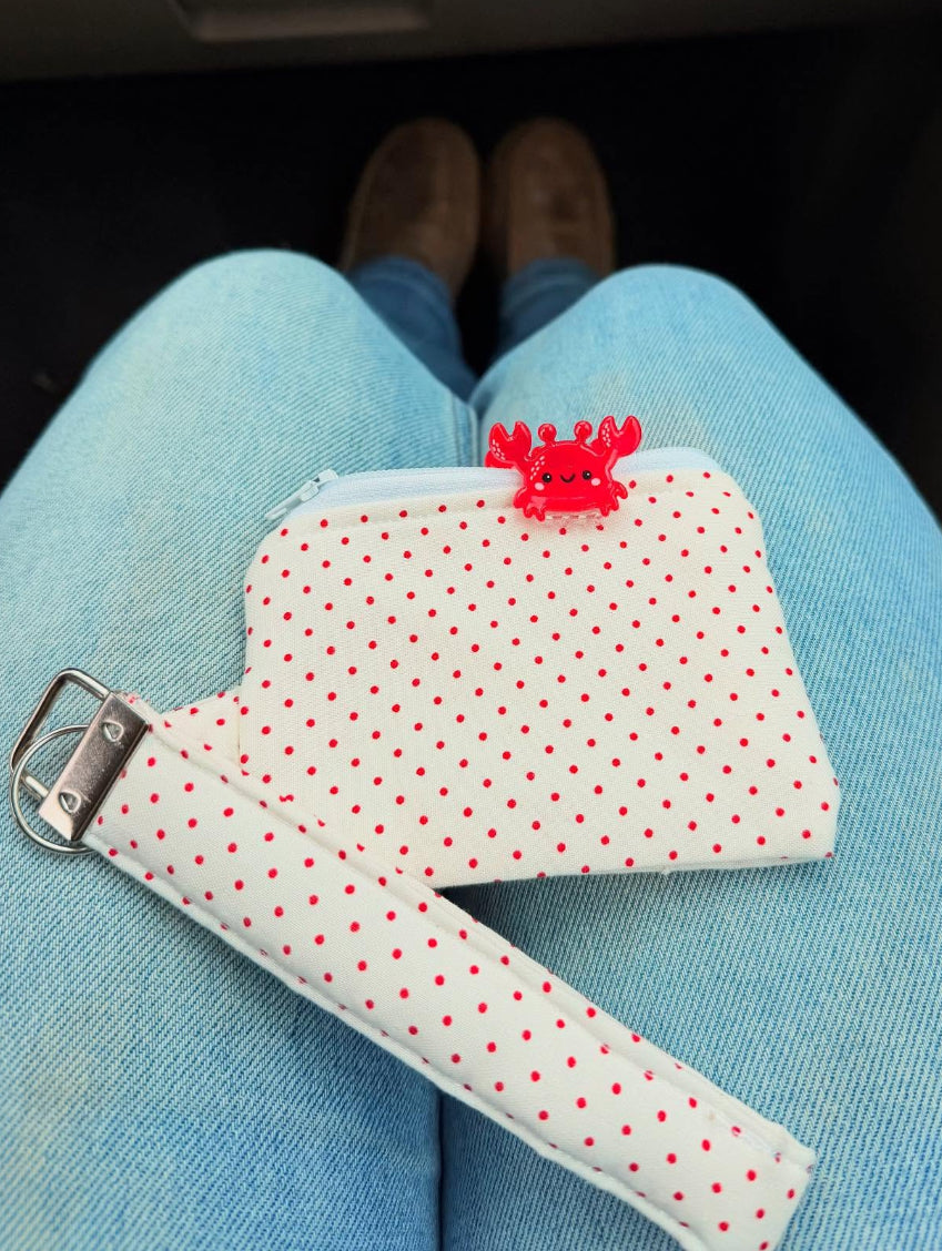 Mini Pouch With Keychain
