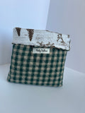Quilted Green Bible sleeve